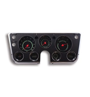 '67-'68 Complete Dash Gauge Cluster Kit - Clock Conversion and 5000 RPM Tachometer
