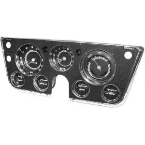 '67-'68 Complete Dash Gauge Cluster Kit - 5000 RPM Tachometer and Vacuum Gauge