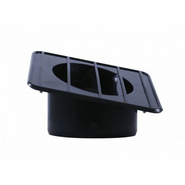 '67-'72 Defroster Top Vent - L/H Black