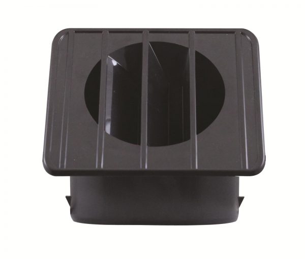'67-'72 Defroster Top Vent - R/H Black
