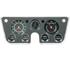 '69-'72 Complete Dash Gauge Cluster Kit - Without Tachometer and Vacuum Gauge