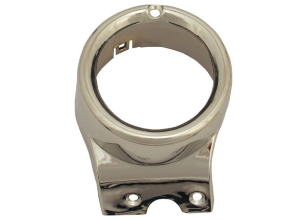 '67-'72 A/C Ball Housing with Felt Liner - L/H Chrome