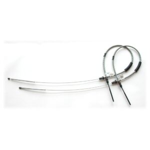 '55-'56 Snap-In Rear Parking Brake Cable - OE Steel, 1/2 Ton 2WD Shortbed 3100