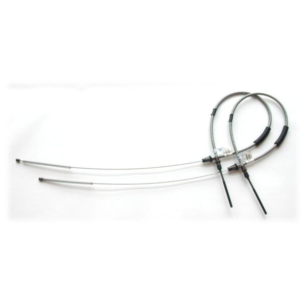 '55-'56 Snap-In Rear Parking Brake Cable - OE Steel, 1/2 Ton 2WD Shortbed 3100