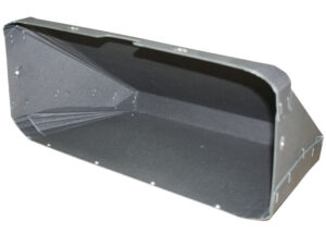 '67-'72 Glove Box with Retaining Clips and Screws