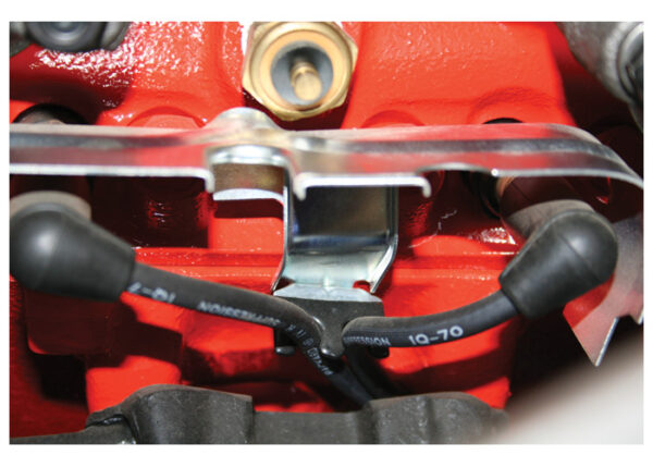 '58-'72 Spark Plug Wire Retainer - Side on Hear Shield Bolt 2 Wire