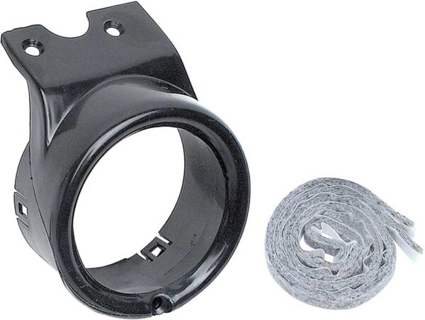 '67-'72 A/C Ball Housing with Felt Liner - L/H Black