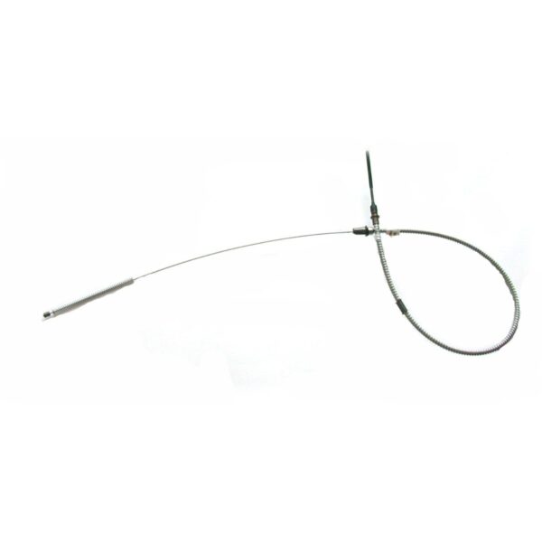 '61-'62 Snap-In Rear Parking Brake Cable - Stainless Steel, 1/2 Ton 4WD