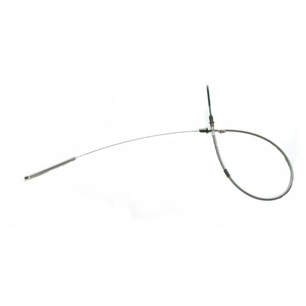 '61-'62 Snap-In Rear Parking Brake Cable - OE Steel, 1/2 Ton 4WD