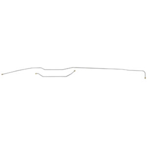 '56 Main Fuel Line Pair - 5/16" Stainless Steel, 2WD V8