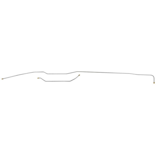 '56 Main Fuel Line Pair - 5/16" Stainless Steel, 2WD V8