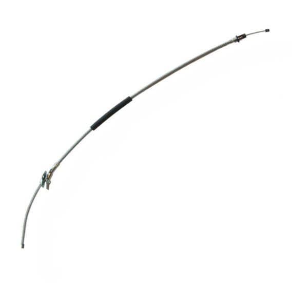 '66-'72 Bolt-On Rear Parking Brake Cable, Leaf Rear - OE Steel, 1/2 Ton 2WD