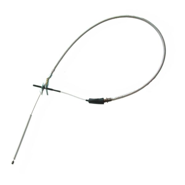 '66 Bolt-On Rear Parking Brake Cable - Stainless Steel, 3/4 Ton 4WD Longbed