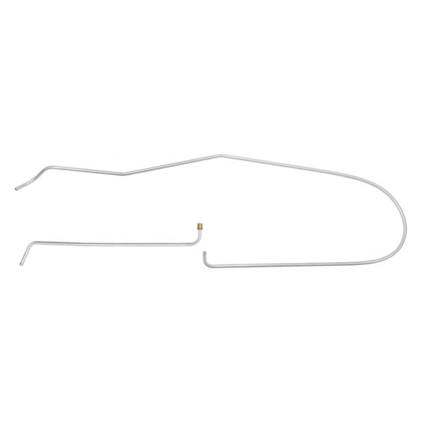 '63-'66 Main Fuel Line Pair - 3/8" Stainless Steel, 1/2 Ton 2WD