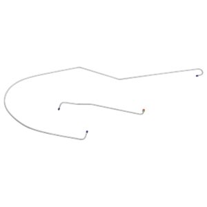'67-'70 Main Fuel Line Pair - 5/16" OE Steel, 1/2-3/4 Ton 2WD L6