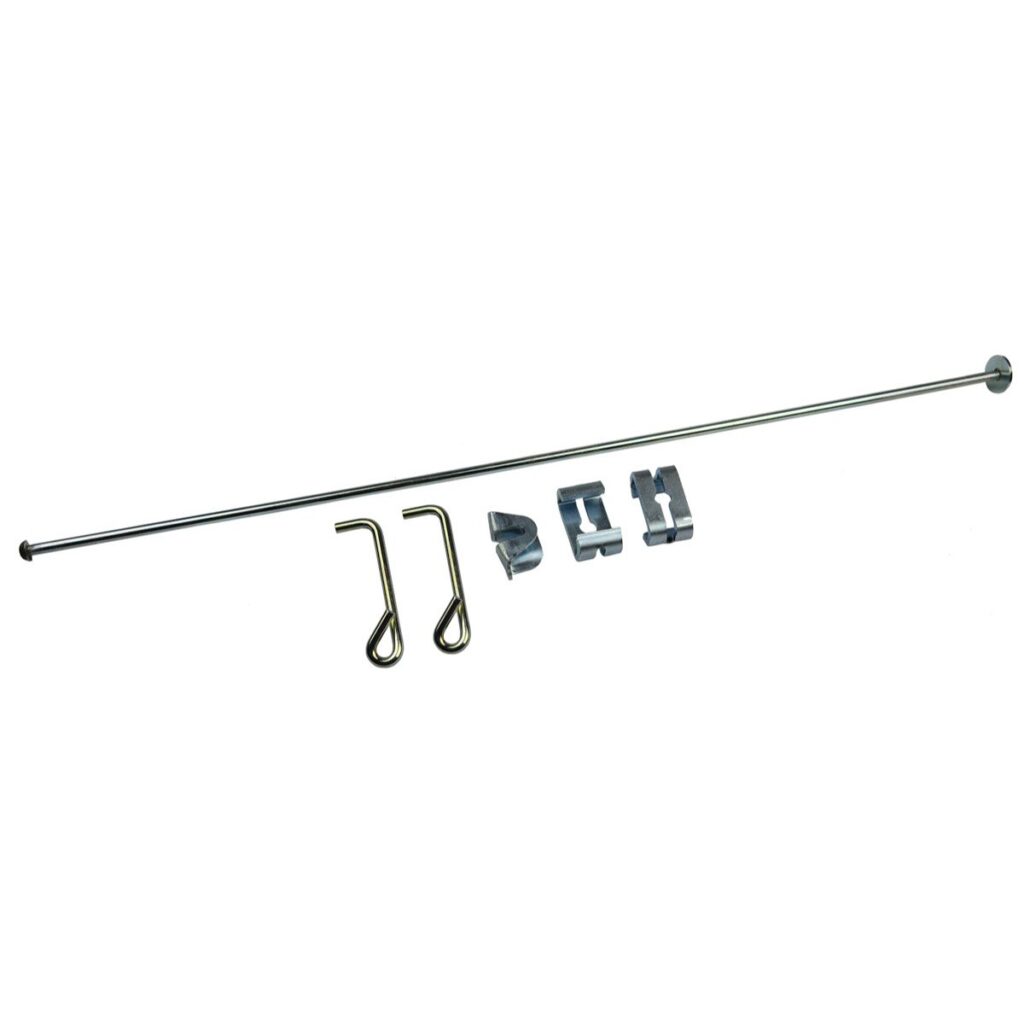 ’67’72 Parking Brake Cable Hardware Kit 6 Piece Classic Heartbeat Pickup Parts