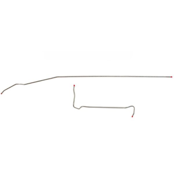 '71 Main Fuel Line Pair - 3/8" OE Steel, 1/2 Ton 2WD V8
