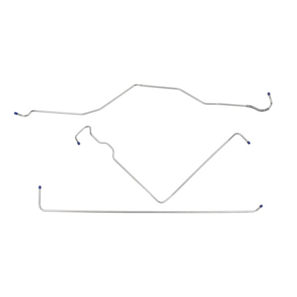 '71 Charcoal Canister Fuel Line Kit - 3 Piece 5/16" Stainless Steel, 1/2-3/4 Ton 2WD