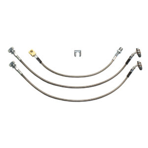 '71-'72 Front Disc Brake Hose Kit - 1/2-3/4 Ton 4WD