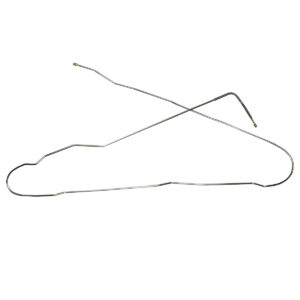 '72 Front to Rear Brake Line, Leaf Rear - OE Steel, 1/2-3/4 Ton 4WD