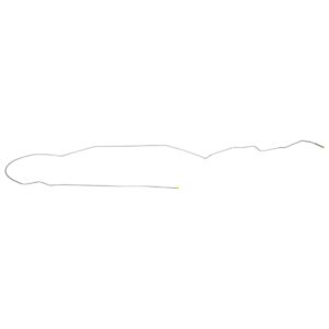 '72 Main Fuel Line - 3/8" OE Steel, 4WD V8