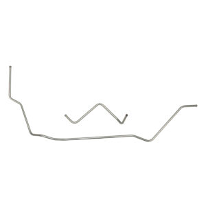 '73-'80 Dual Tank Crossover Line Pair - 5/16" OE Steel, 4WD