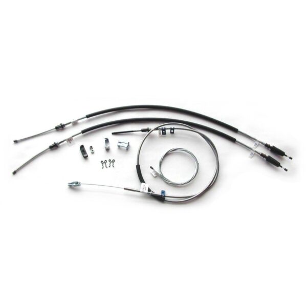 '69-'72 Parking Brake Cable Kit - OE Steel, 4WD