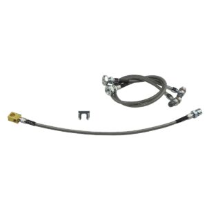 '73-'78 Brake Hose Kit - 3 Piece Stainless Steel, 1/2-3/4 Ton 2WD