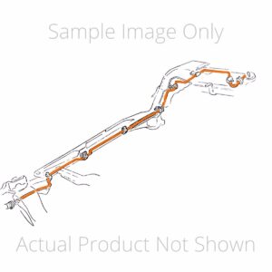 '73-'80 Fuel Return Line Pair - 1/4" Stainless Steel, 2WD