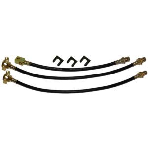 '73-'80 Front Disc Rear Drum Brake Kit - 6 Piece, 1/2-3/4 Ton 4WD