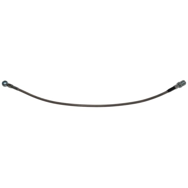 '73-'78 Front Left Brake Hose - Stainless Steel, 2WD