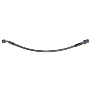 '71-'72 Right Front Disc Brake Hose - Stainless Steel, 1/2 Ton 2WD