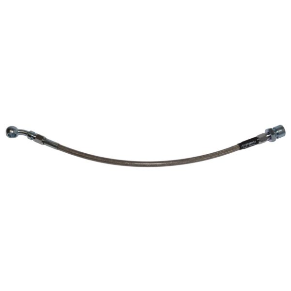 '71-'72 Right Front Disc Brake Hose - Stainless Steel, 1/2 Ton 2WD