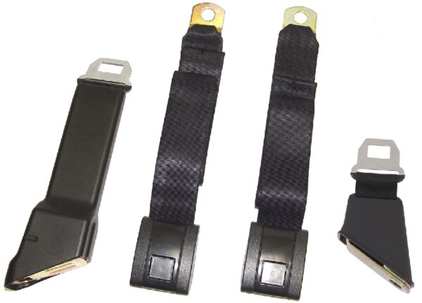 69-72 Blazer Seat Belts - (Black only)