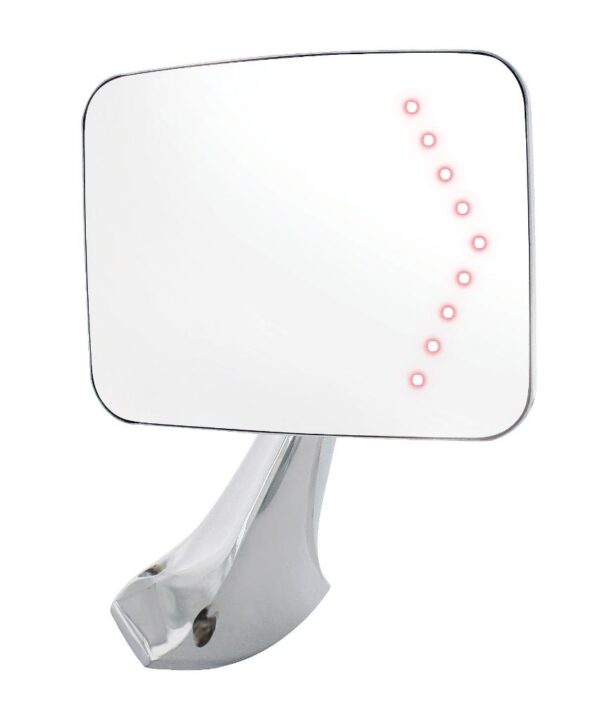 1970-72 Chevy & GMC Truck Exterior Sport Mirror With LED Turn Signal - Right Side
