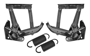 '67-'72 HOOD HINGE KIT, 4PC