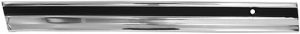 73-80 FRONT FENDER MOLDING LOWER LH