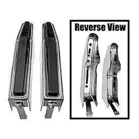 71-72 BUMPER GUARD FRONT PAIR