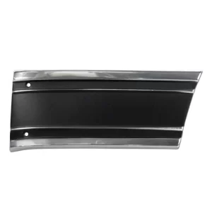 '69-'72 Front Lower Fender Molding - Black