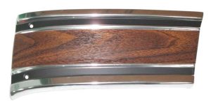 '69-'72 Front Lower Fender Molding - Woodgrain