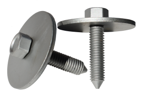 '67-'72 INNER FENDER TO CAB BOLT W/CONVEX WASHER, 2PC