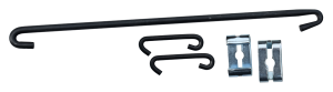 '71-'72 CHEV/GMC K10/K20 4X4 PICKUP PARK BRAKE FRONT CABLE GUIDES AND 14" ROD