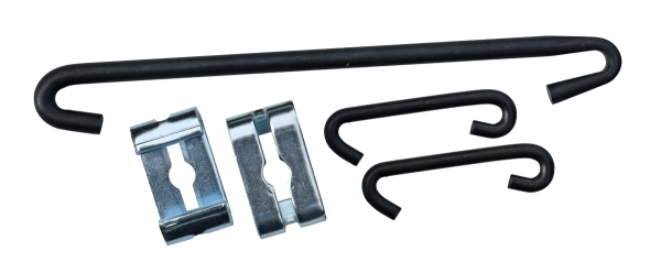 '67-'70 CHEV/GMC K10/K20 4X4 PICKUP, AND '69-'72 BLAZER, PARK BRAKE FRONT CABLE GUIDES AND 9" ROD