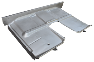'69-'72 BLAZER AND JIMMY 4 WHEEL DRIVE CAB FLOOR ASSEMBLY (With Step up Plate)