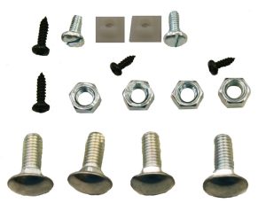 '67-'87 Rear License Plate Bracket Hardware